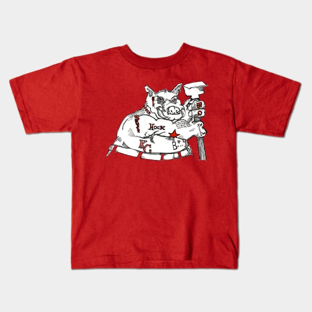 Animal Farm Now Kids T-Shirt by hh5art